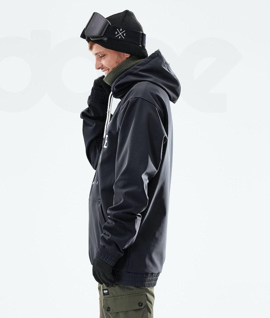 Black Men's Dope Yeti 2021 2X-Up Snowboard Jackets | AUJJ2834