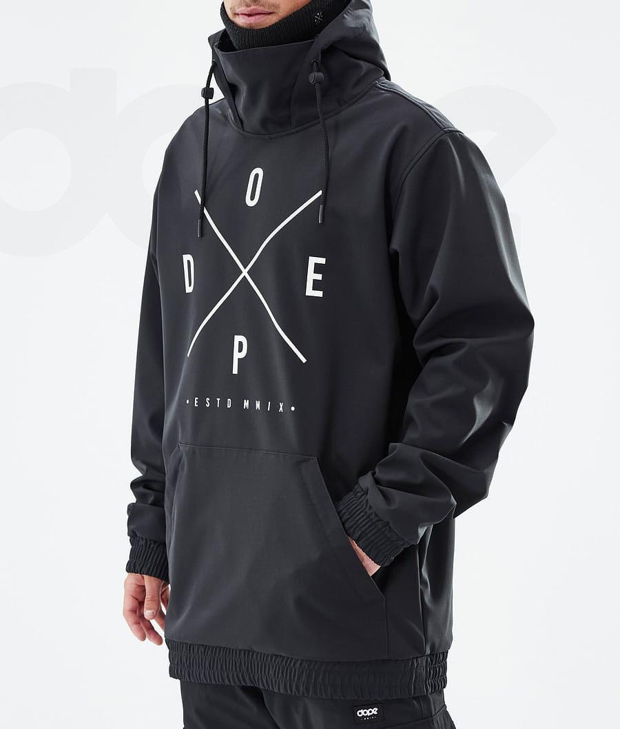 Black Men's Dope Yeti 2X-Up Snowboard Jackets | AUIS2844