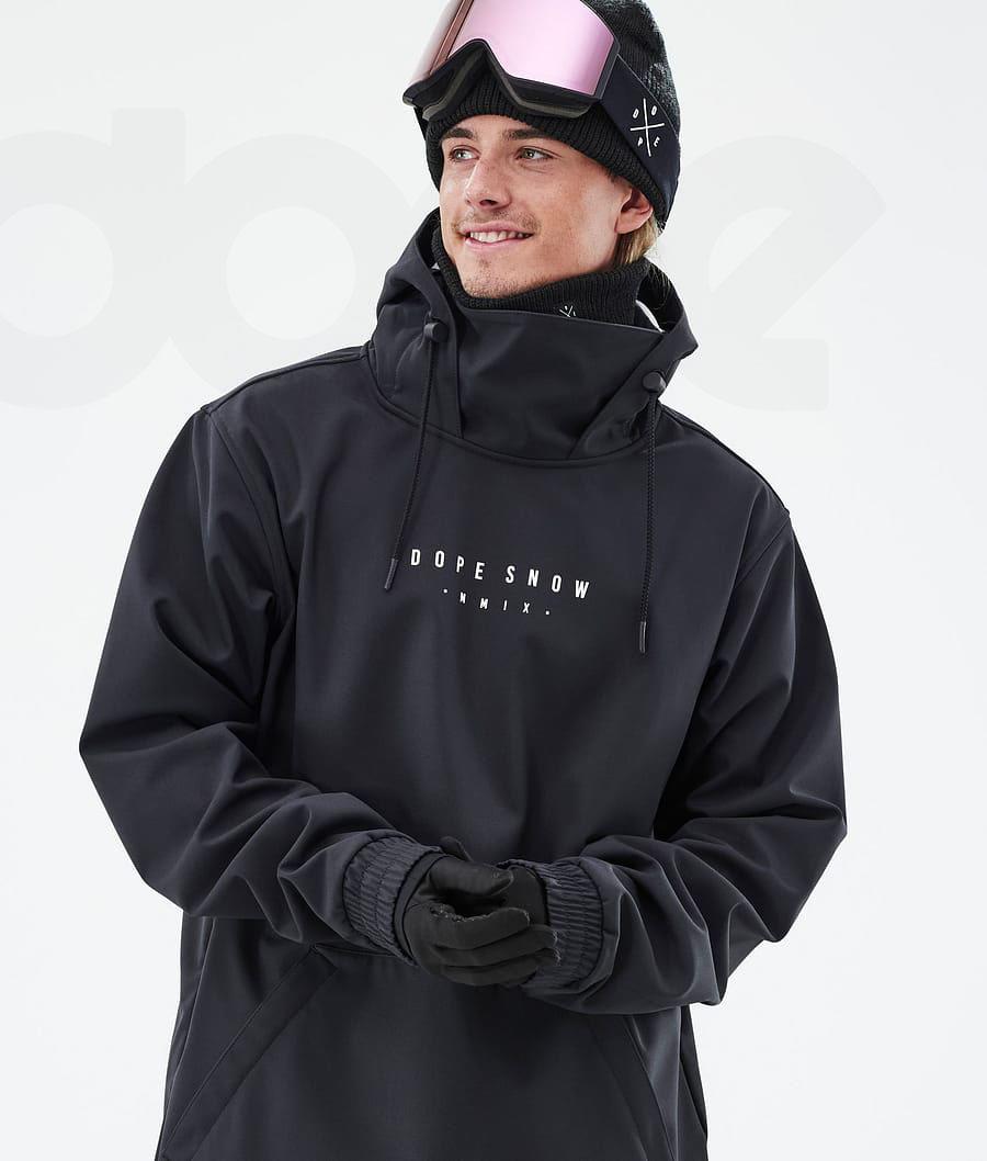 Black Men's Dope Yeti Range Snowboard Jackets | AUGL2855