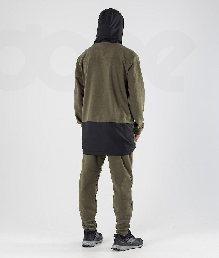 Black / Olive / Green Men's Dope Loyd Fleece | AULH3045