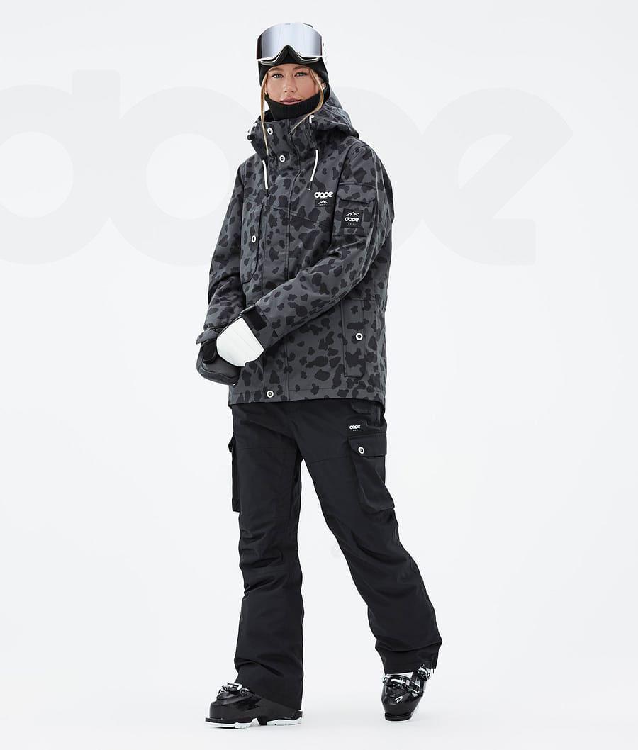 Black Women's Dope Adept W Dots Ski Jackets | AUTV3571