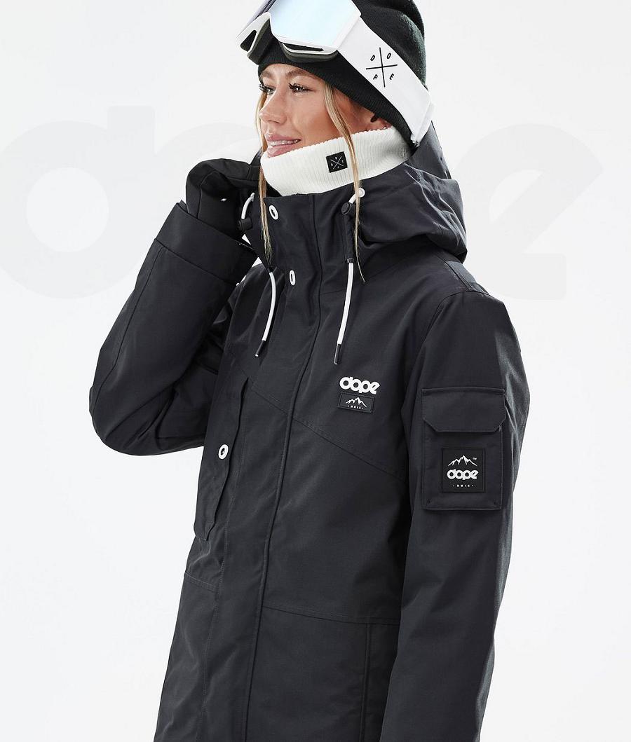 Black Women's Dope Adept W Ski Jackets | AUXF3554