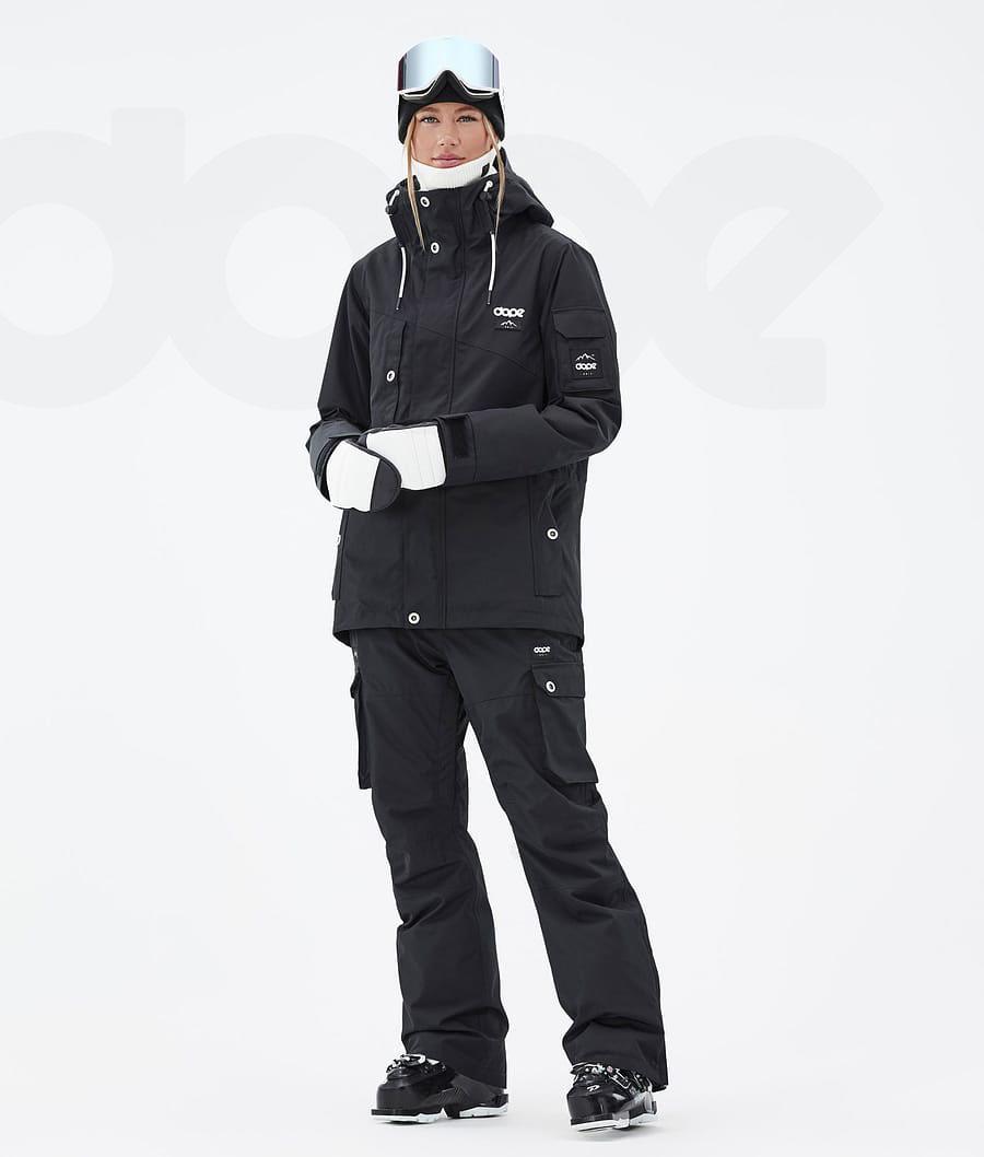 Black Women's Dope Adept W Ski Jackets | AUXF3554