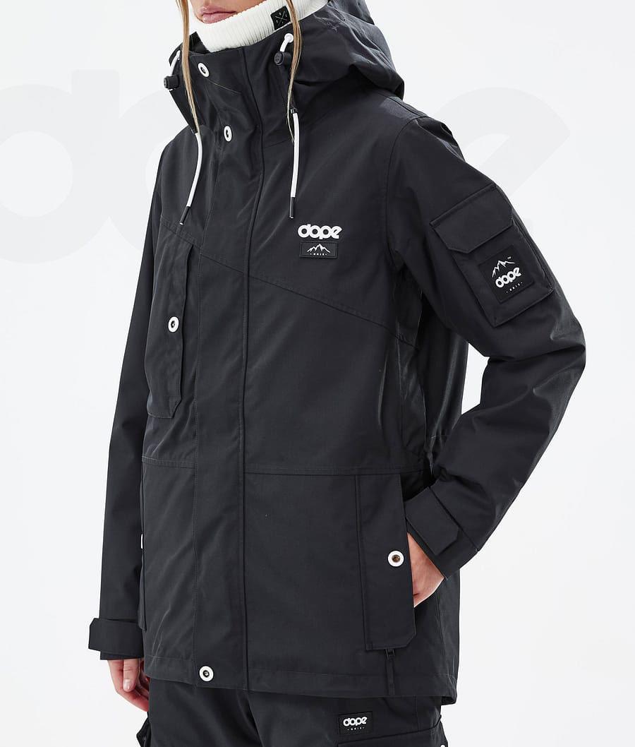 Black Women's Dope Adept W Ski Jackets | AUXF3554