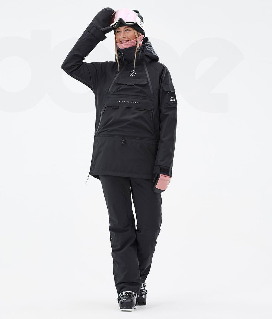 Black Women's Dope Akin W Ski Jackets | AUHK3578