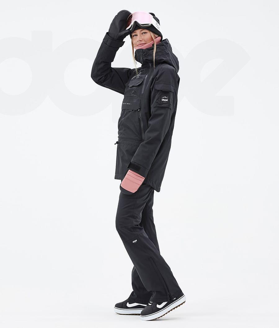 Black Women's Dope Akin W Snowboard Jackets | AUFM3406