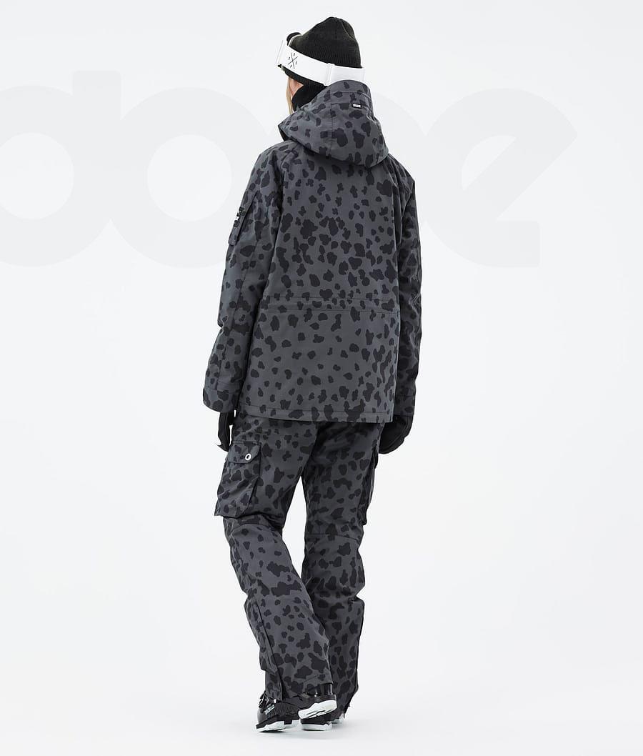 Black Women's Dope Annok W Dots Ski Jackets | AUXF3606