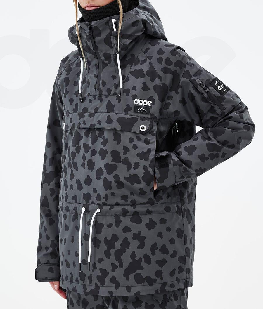 Black Women's Dope Annok W Dots Ski Jackets | AUXF3606