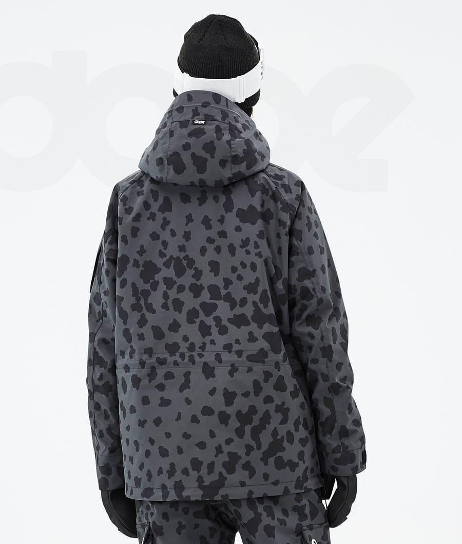 Black Women's Dope Annok W Dots Ski Jackets | AUXF3606