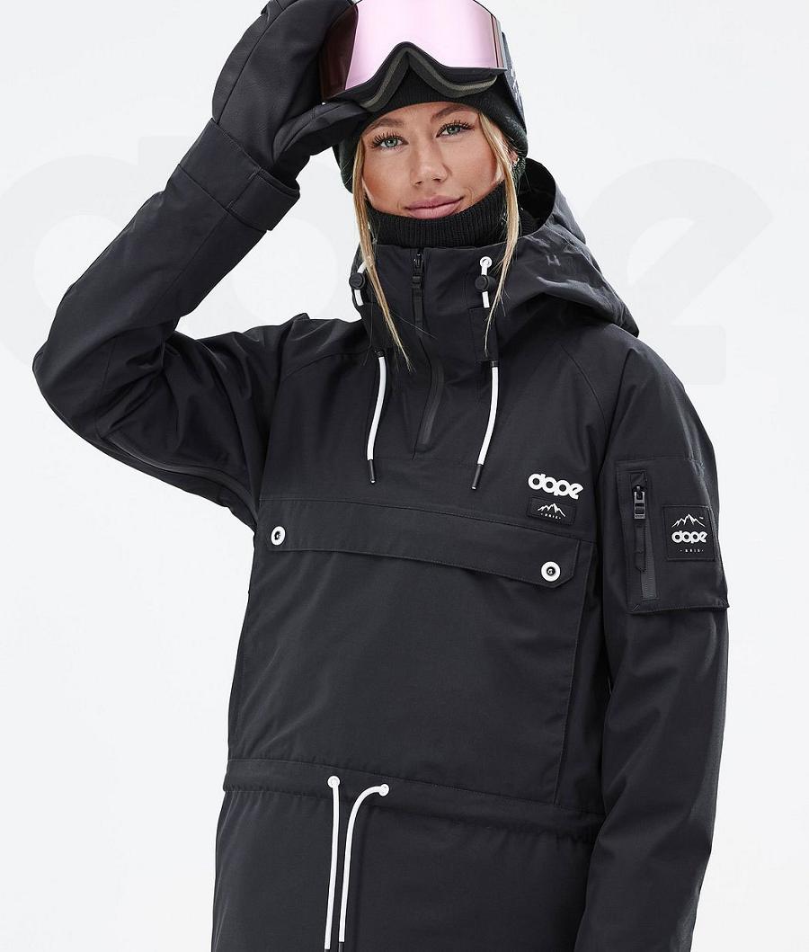 Black Women's Dope Annok W Ski Jackets | AUPQ3591