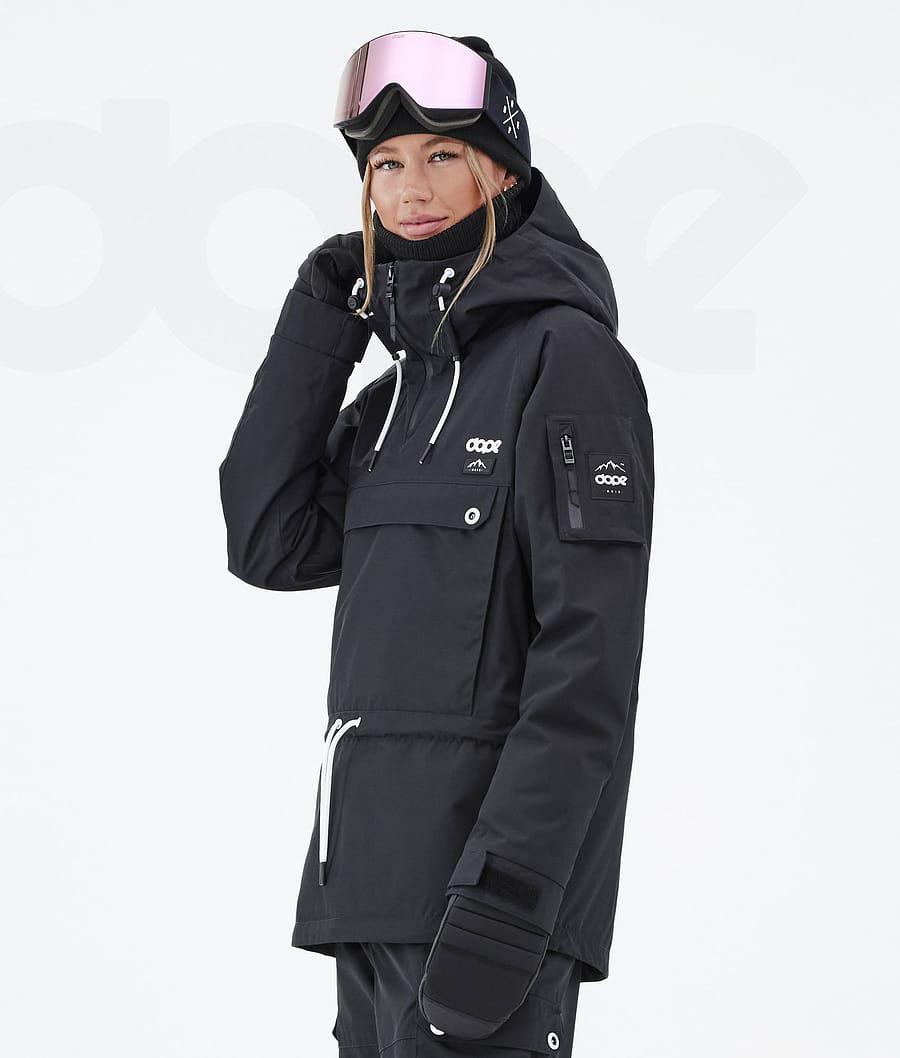 Black Women's Dope Annok W Ski Jackets | AUPQ3591