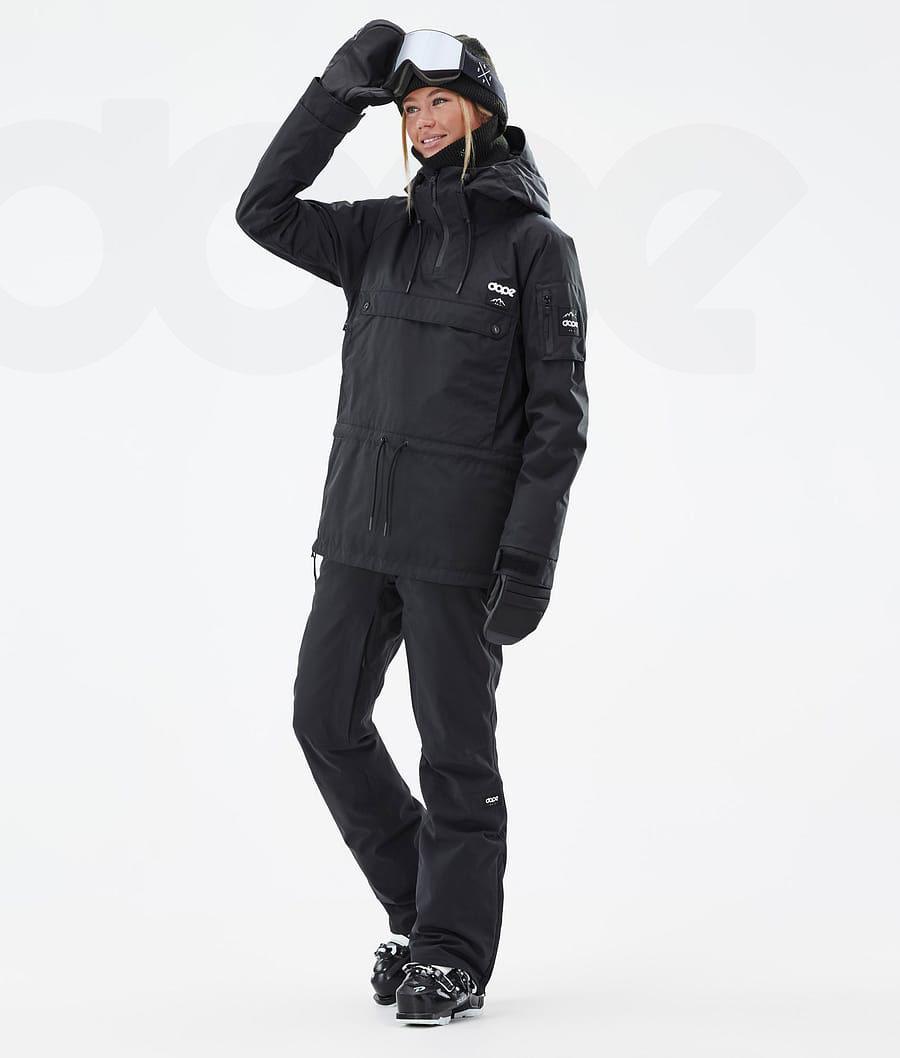 Black Women's Dope Annok W Soft Ski Jackets | AUKI3609