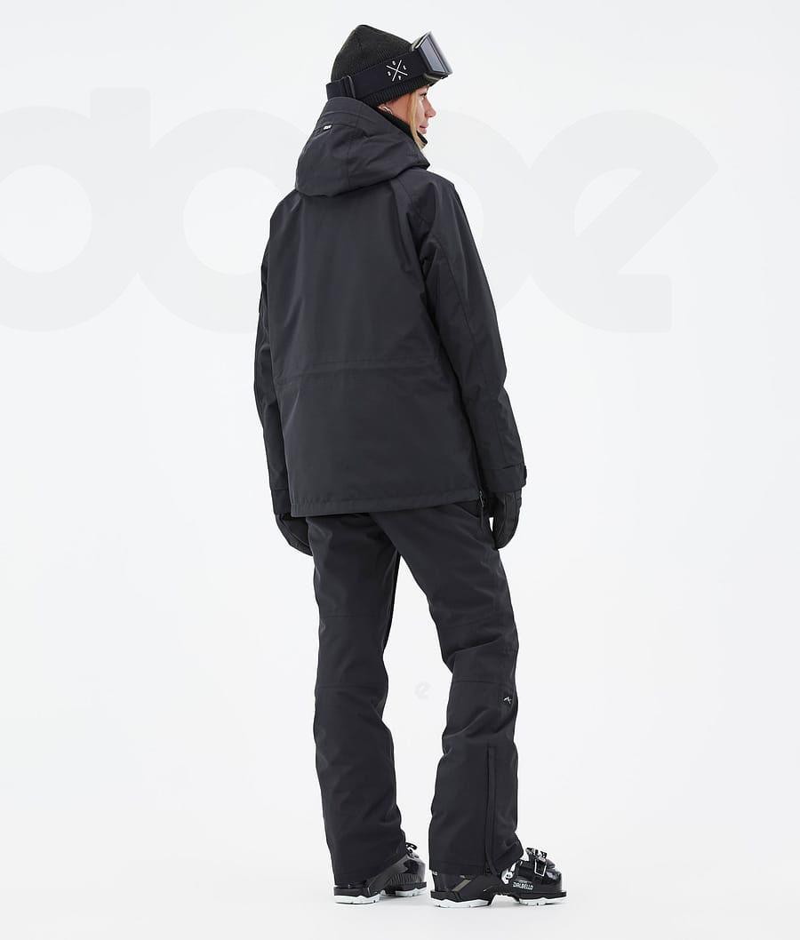 Black Women's Dope Annok W Soft Ski Jackets | AUKI3609