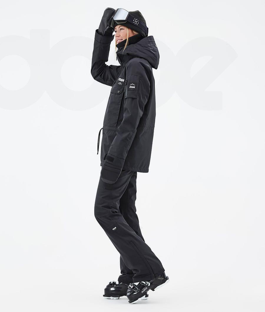 Black Women's Dope Annok W Soft Ski Jackets | AUKI3609