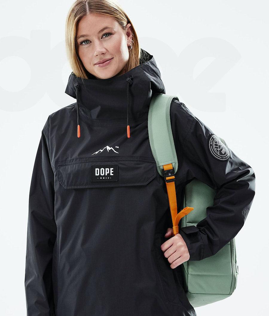 Black Women's Dope Blizzard Light W Outdoor Jackets | AUSO3720