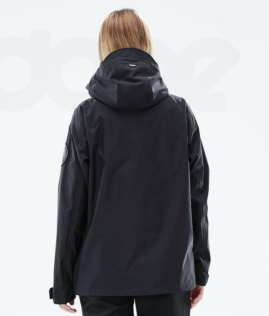 Black Women's Dope Blizzard Light W Outdoor Jackets | AUSO3720