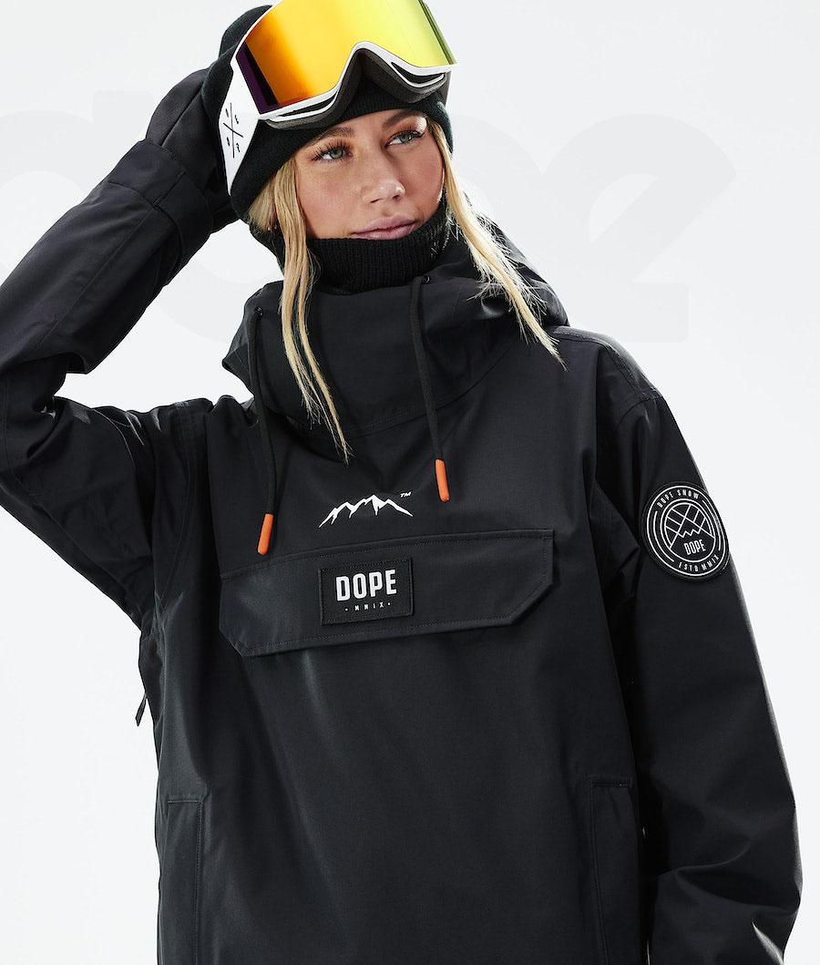 Black Women's Dope Blizzard W 2021 Ski Jackets | AUEX3625