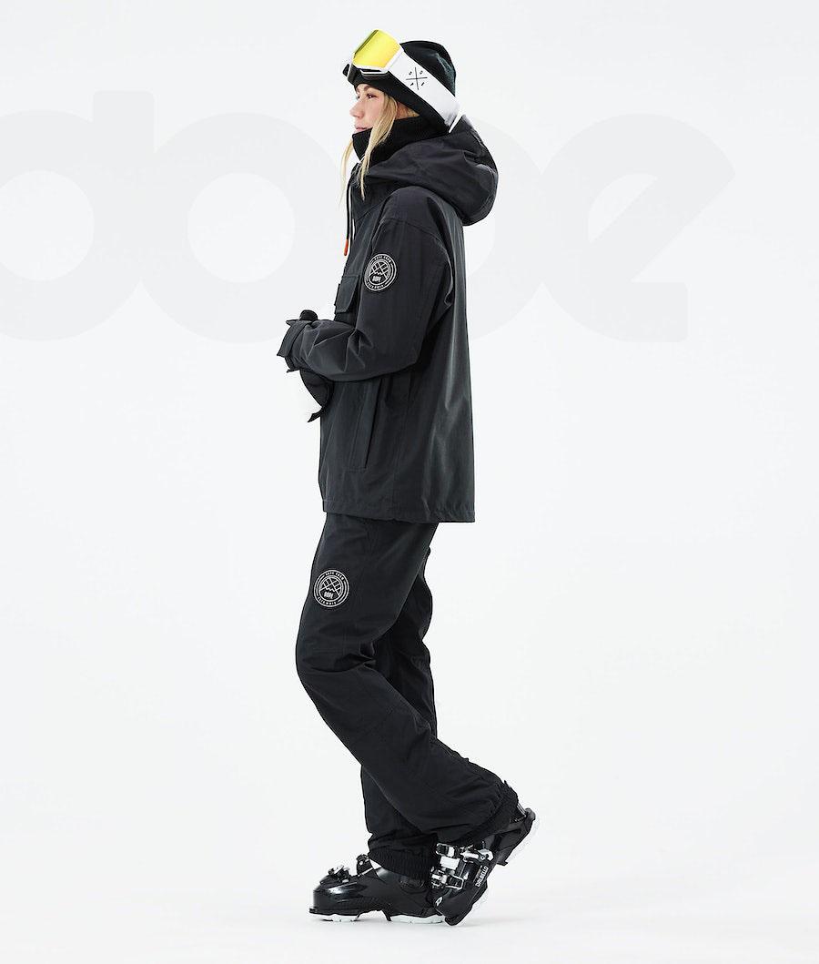 Black Women's Dope Blizzard W 2021 Ski Jackets | AUEX3625