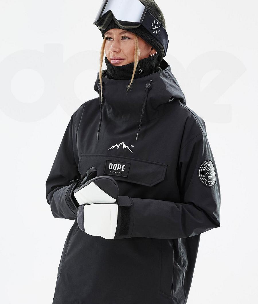 Black Women's Dope Blizzard W Ski Jackets | AUDN3615