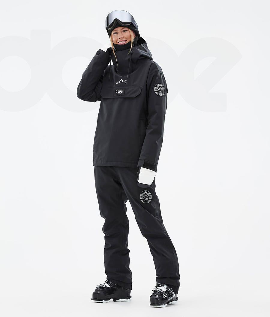 Black Women's Dope Blizzard W Ski Jackets | AUDN3615