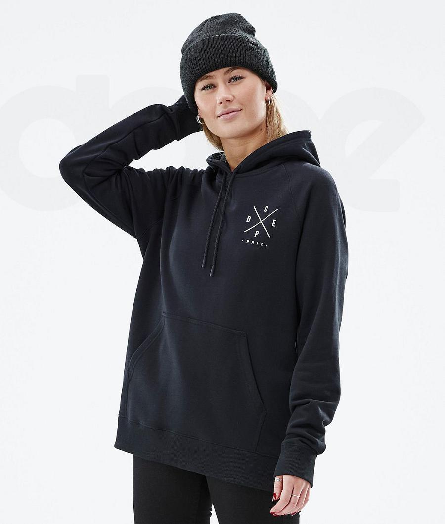 Black Women's Dope Common W 2X-Up Hoodie | AURW3832