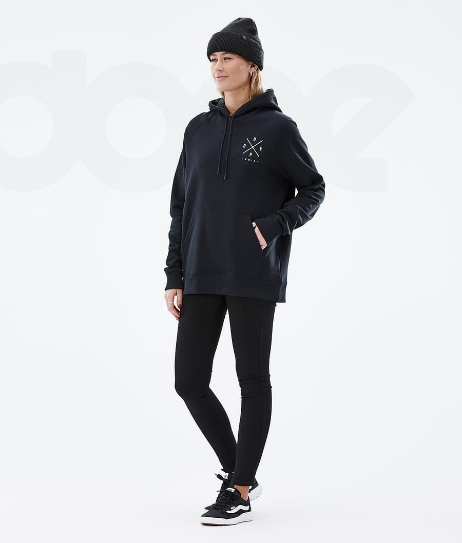 Black Women's Dope Common W 2X-Up Hoodie | AURW3832