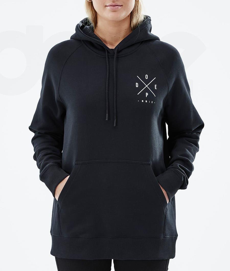 Black Women's Dope Common W 2X-Up Hoodie | AURW3832