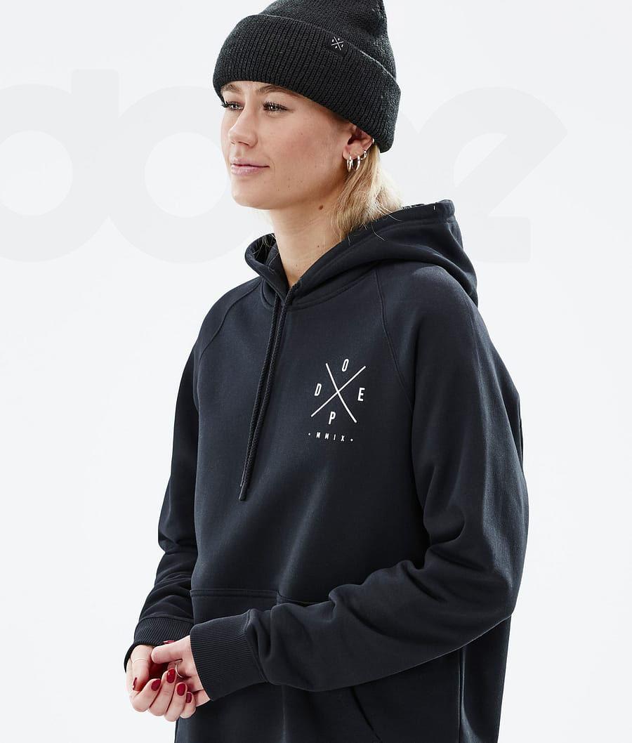 Black Women's Dope Common W 2X-Up Hoodie | AURW3832