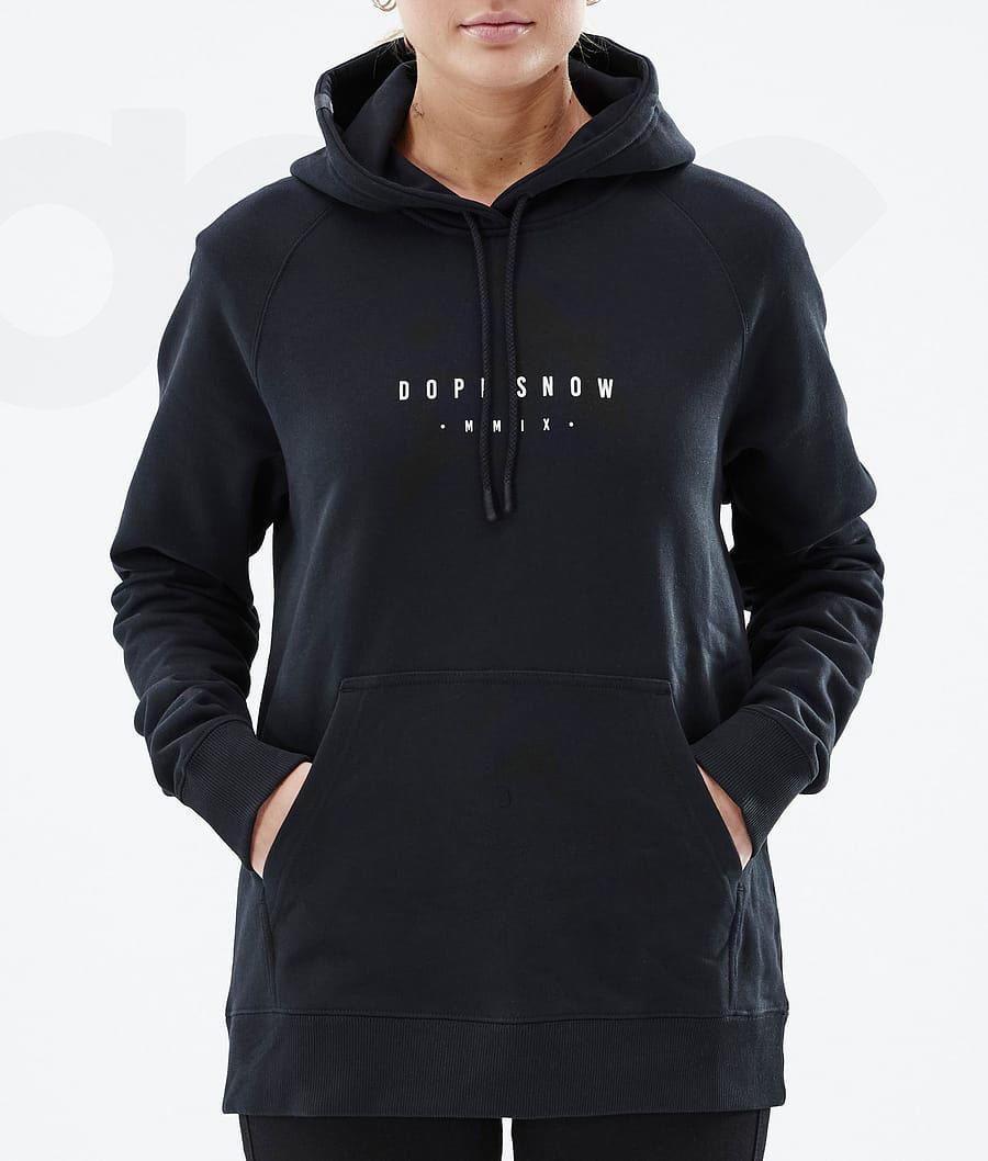 Black Women's Dope Common W Range Hoodie | AUMA3836