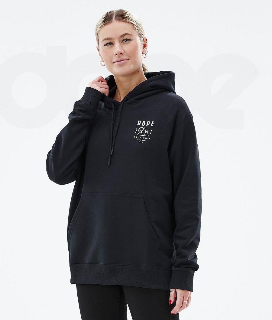 Black Women's Dope Common W Summit Hoodie | AUHK3838