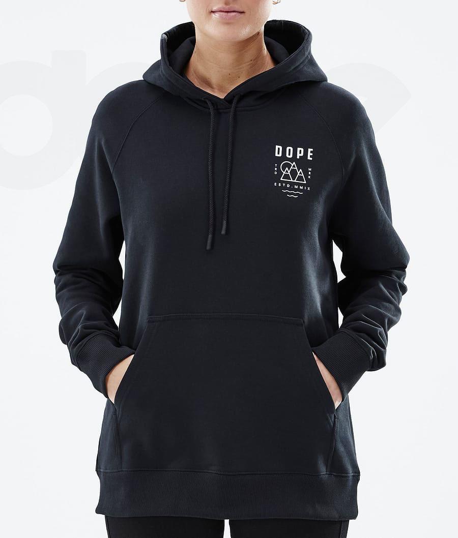 Black Women's Dope Common W Summit Hoodie | AUHK3838