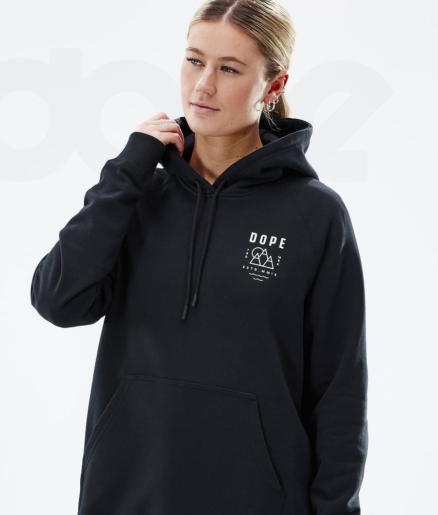 Black Women's Dope Common W Summit Hoodie | AUHK3838