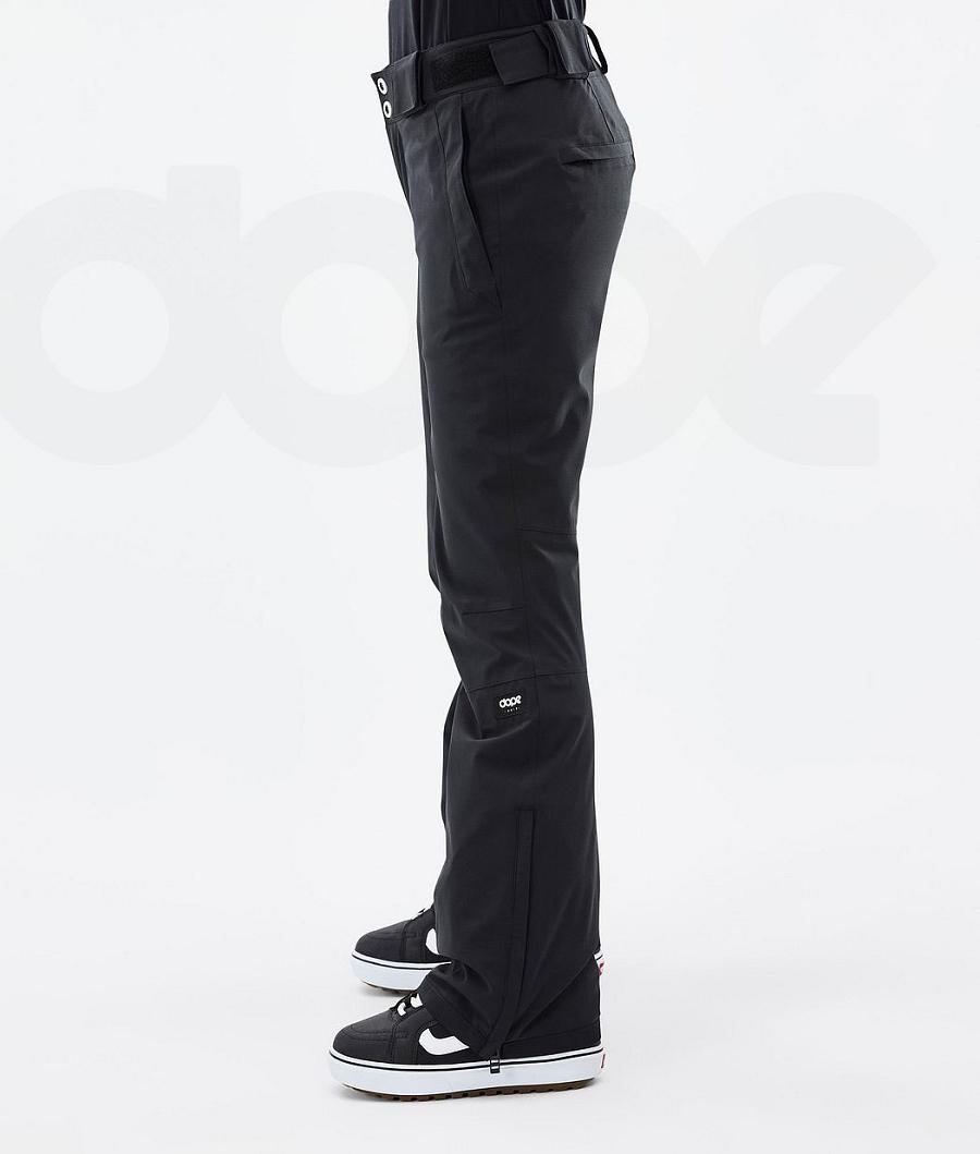 Black Women's Dope Con W Snowboard Pants | AUJJ3260