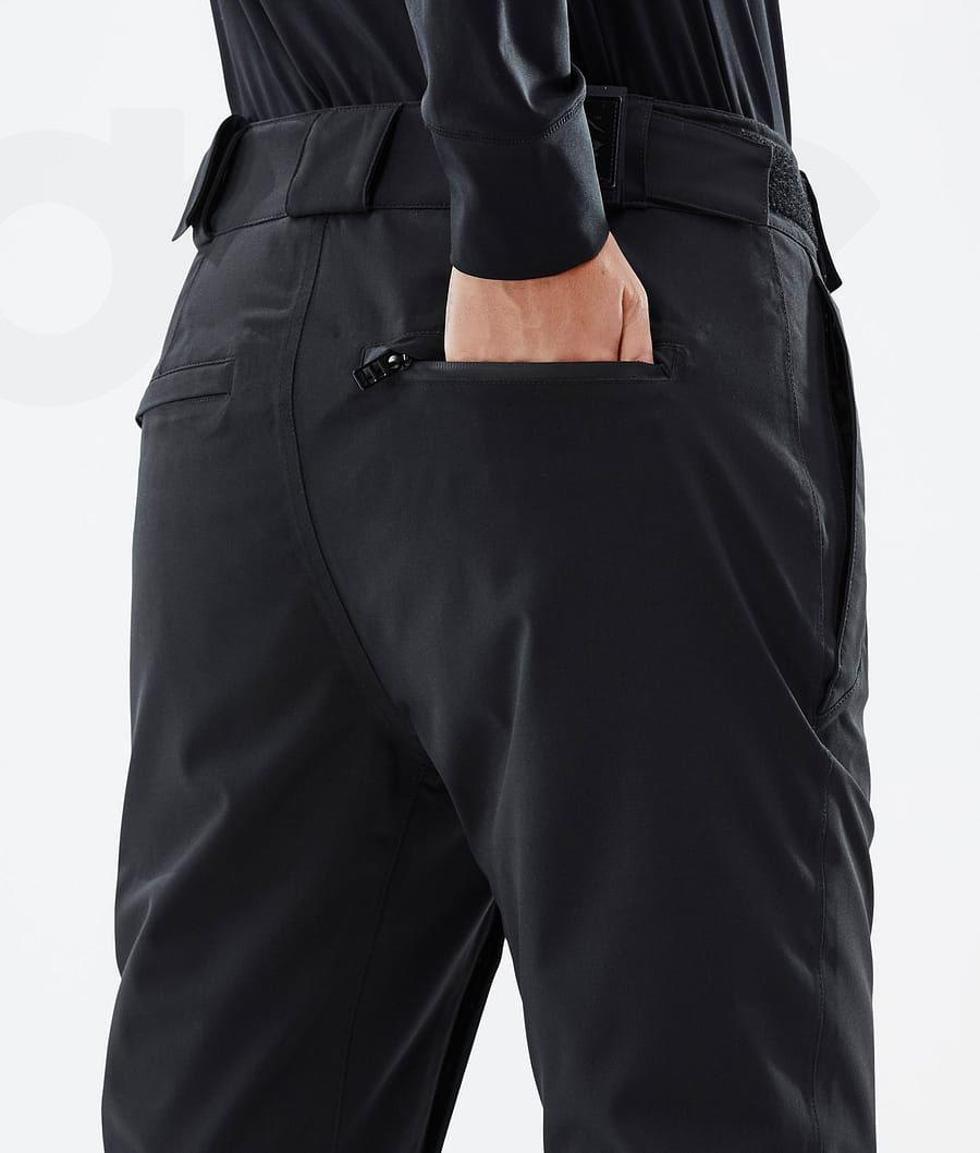 Black Women's Dope Con W Snowboard Pants | AUJJ3260