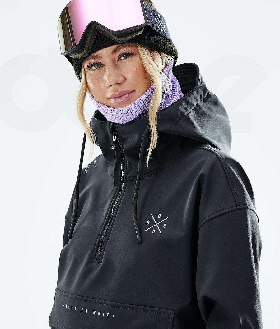 Black Women's Dope Cyclone W 2021 Ski Jackets | AUNB3654