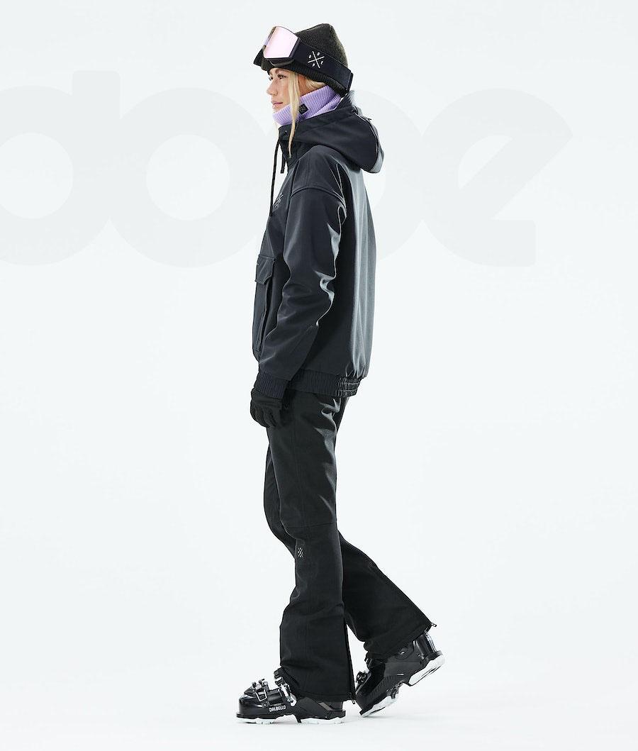 Black Women's Dope Cyclone W 2021 Ski Jackets | AUNB3654