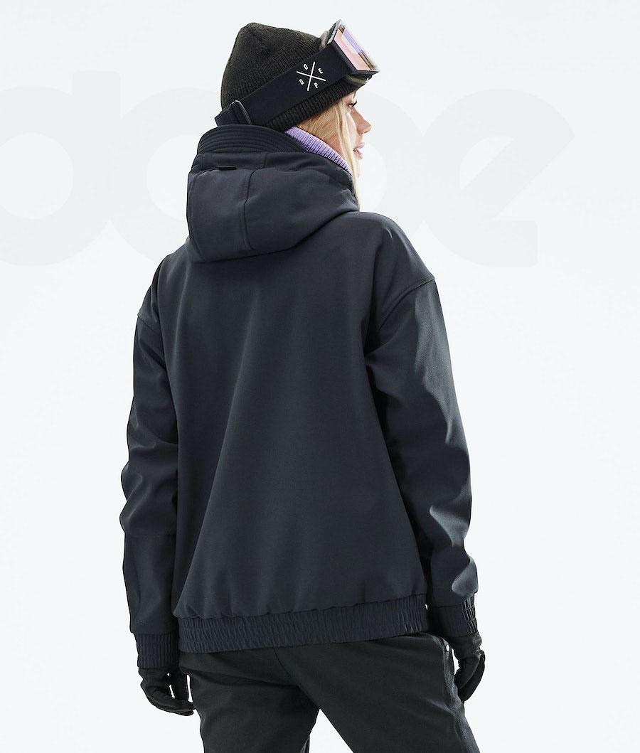 Black Women's Dope Cyclone W 2021 Ski Jackets | AUNB3654