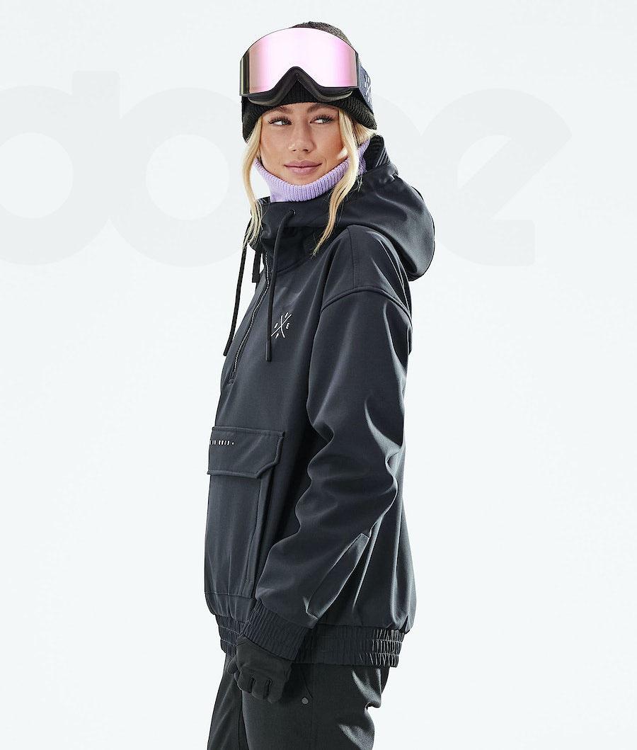 Black Women's Dope Cyclone W 2021 Ski Jackets | AUNB3654