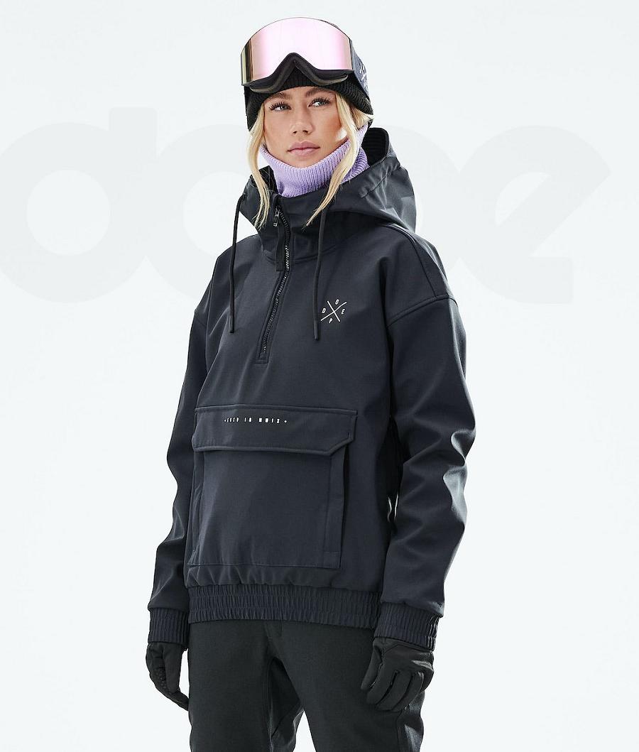 Black Women\'s Dope Cyclone W 2021 Ski Jackets | AUNB3654