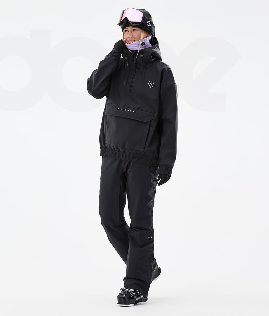 Black Women's Dope Cyclone W Ski Jackets | AUEX3650