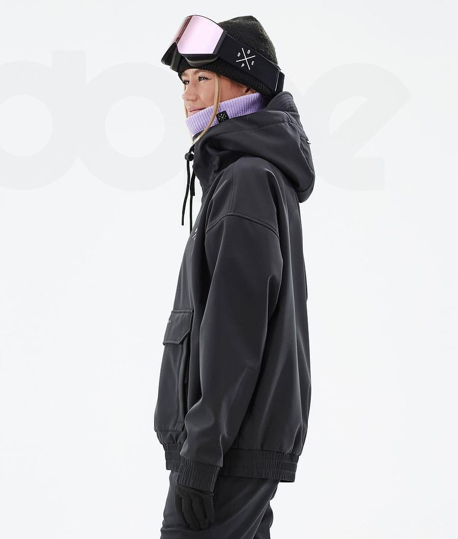 Black Women's Dope Cyclone W Ski Jackets | AUEX3650