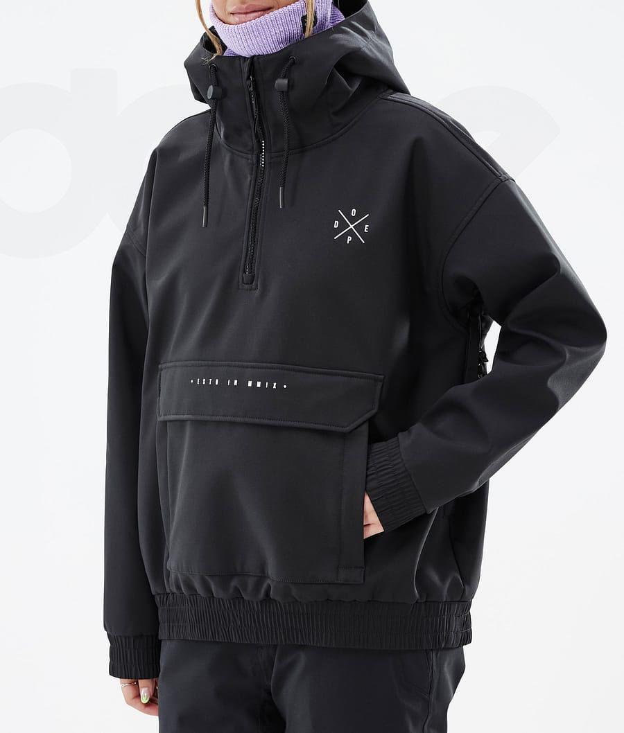 Black Women's Dope Cyclone W Ski Jackets | AUEX3650