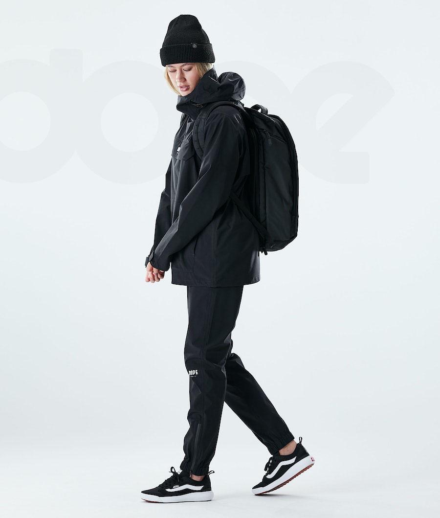 Black Women's Dope Drizzard W Outdoor Jackets | AUWY3730