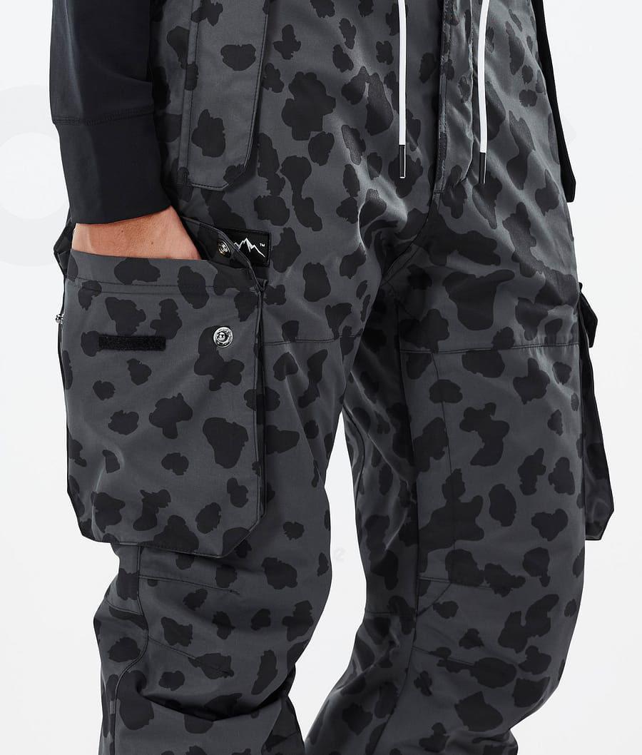 Black Women's Dope Iconic W Dots Ski Pants | AUHK3351