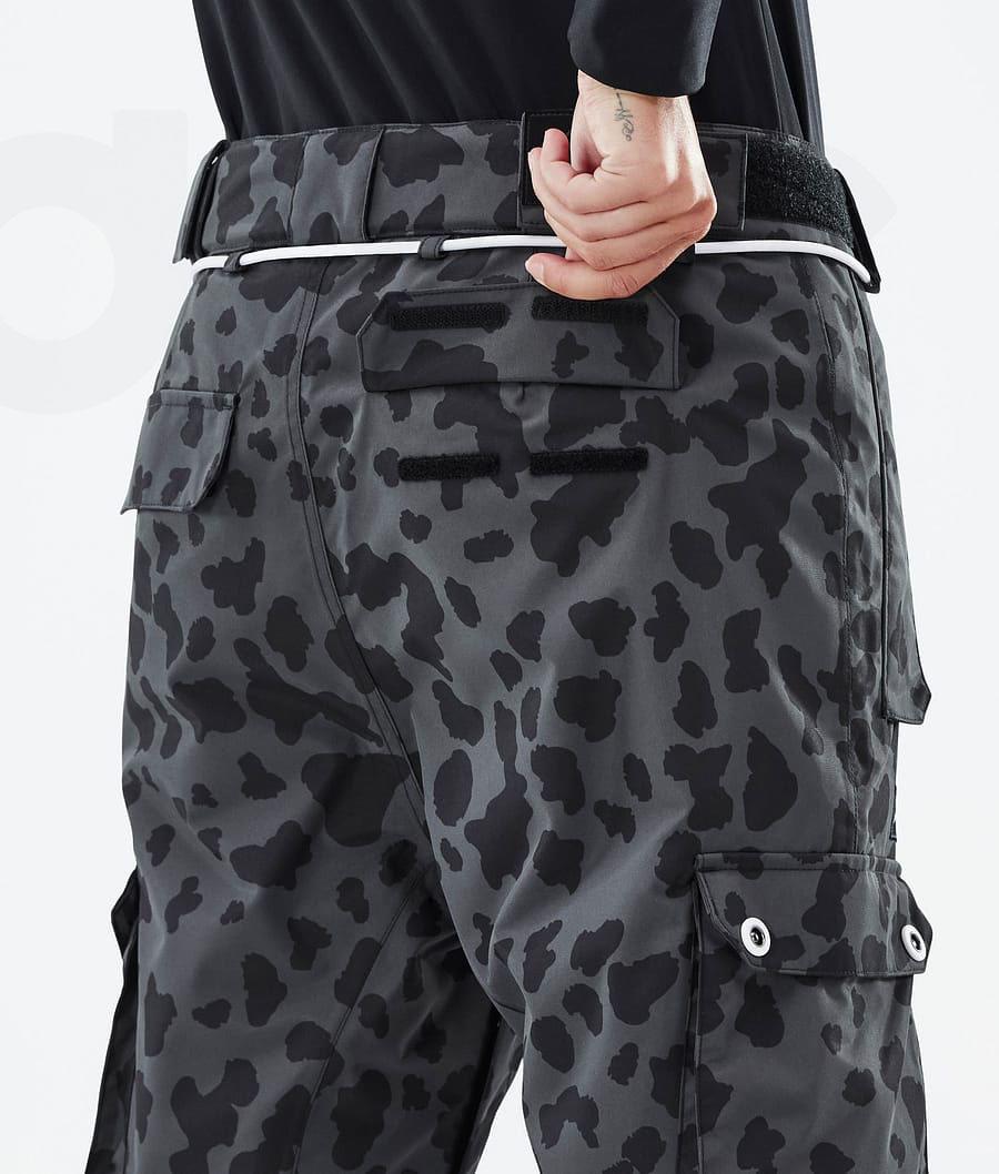 Black Women's Dope Iconic W Dots Ski Pants | AUHK3351