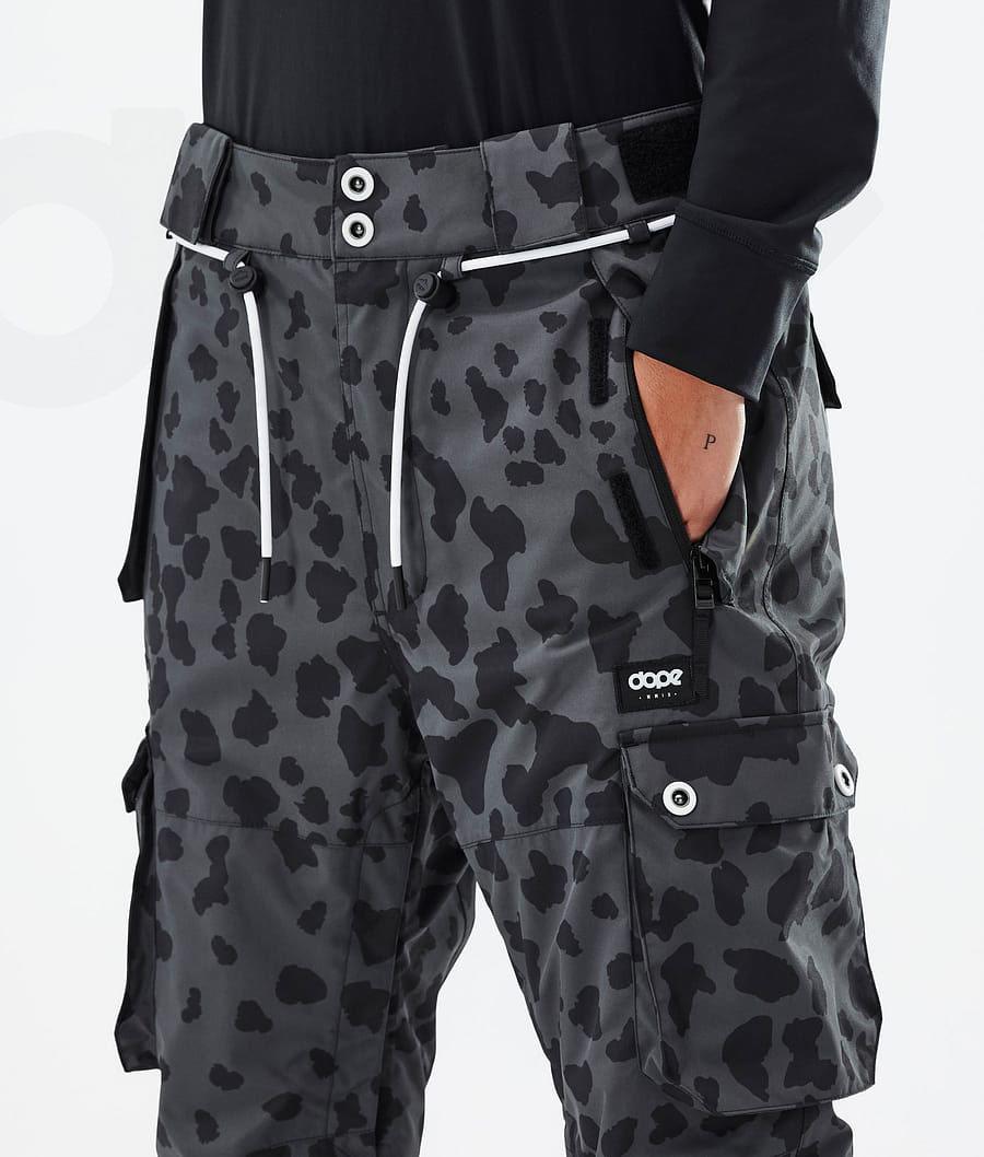 Black Women's Dope Iconic W Dots Ski Pants | AUHK3351