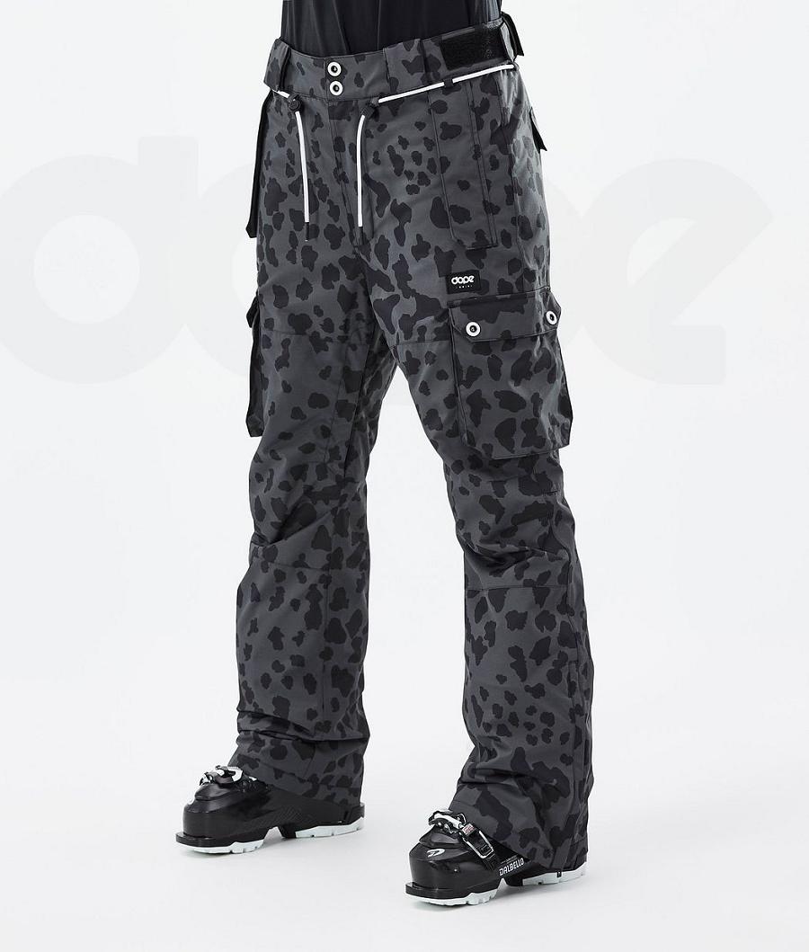 Black Women\'s Dope Iconic W Dots Ski Pants | AUHK3351