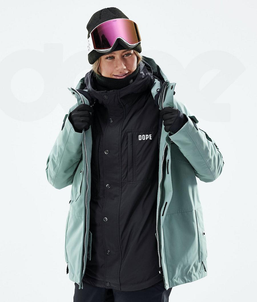 Black Women's Dope Insulated W Ski Jackets | AUXF3658