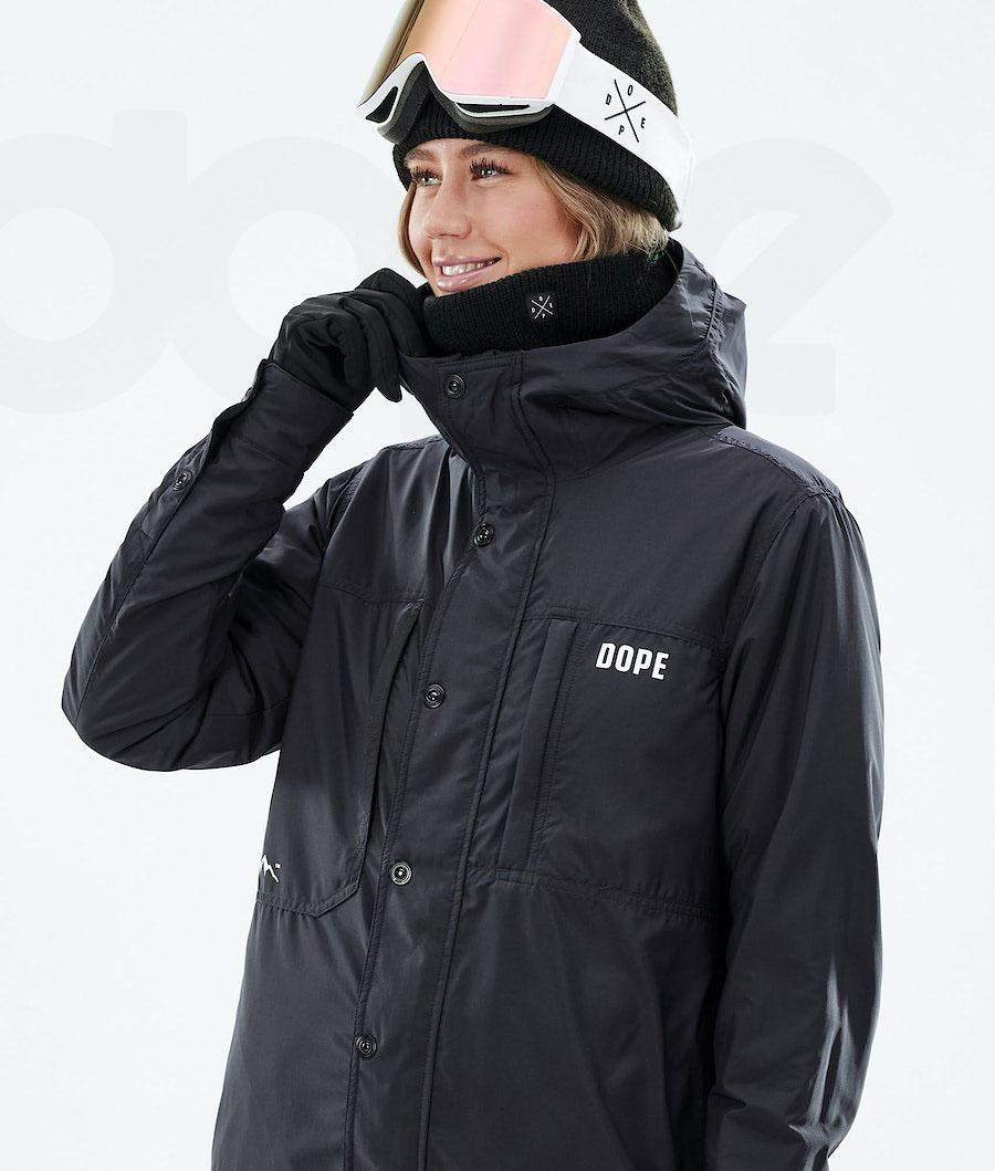 Black Women's Dope Insulated W Ski Jackets | AUXF3658