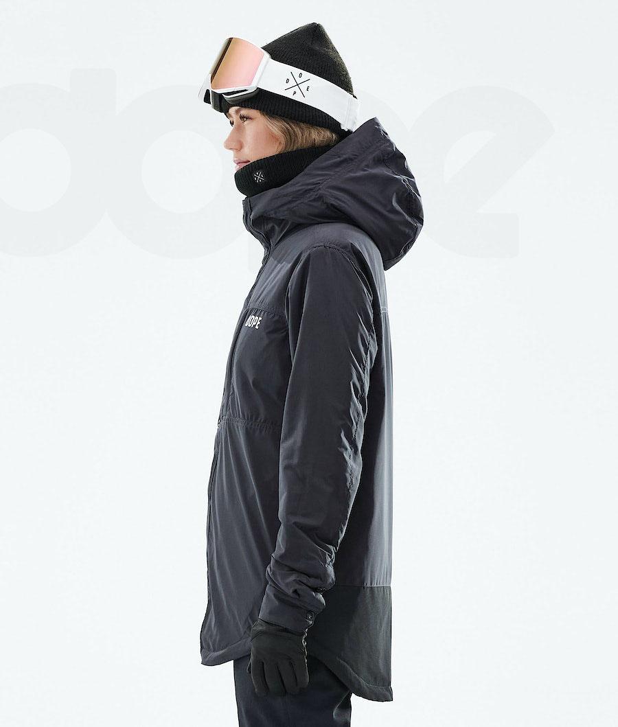 Black Women's Dope Insulated W Ski Jackets | AUXF3658